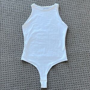 Sleeveless Halter Neck Bodysuit Tank Tops